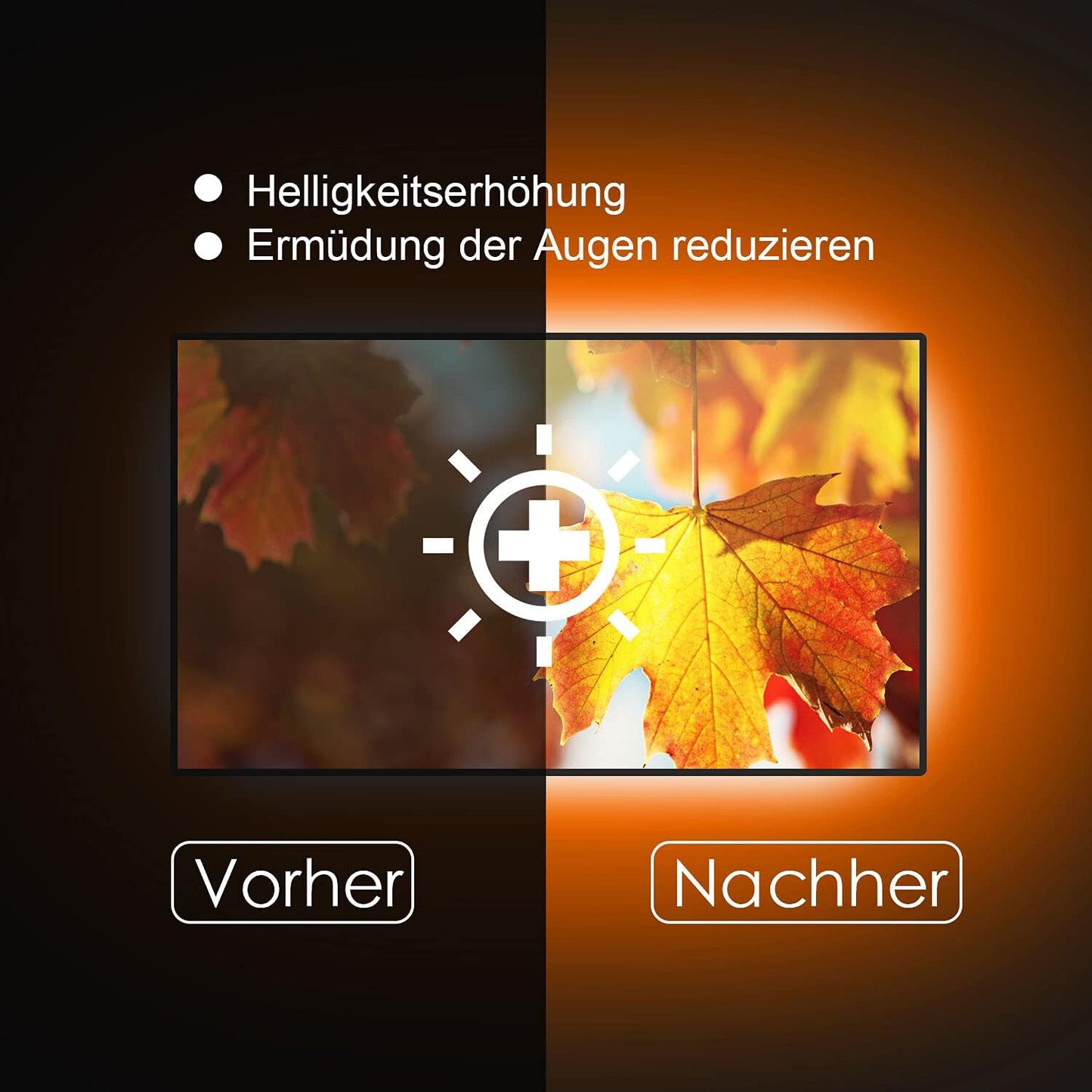 Led TV Hintergrundbeleuchtung 55 Bis 75 Zoll Smart Led App Steuerbar