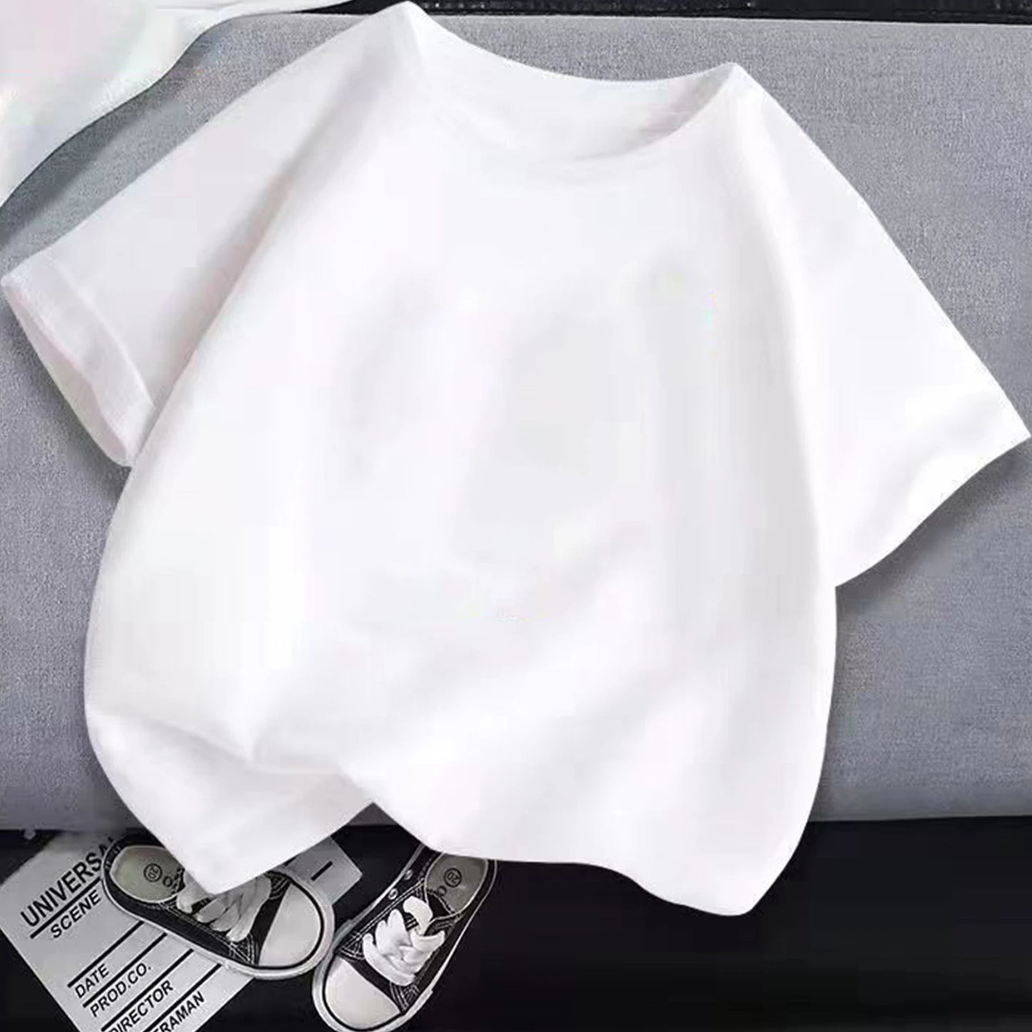 Disney Stitch Kids Cotton T-shirt Anime Cartoon Printed Pink Pullover Summer Boys Girls Comfortable Breathable Top Birthday Gift