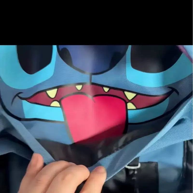 Disney Stitch Backpack Large Capacity School Bag for Boys Girls Computer 14 Inches Fashion Schoolbag Anime Storage Shoulder Bag